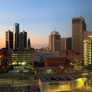 Downtown Detroit Michigan