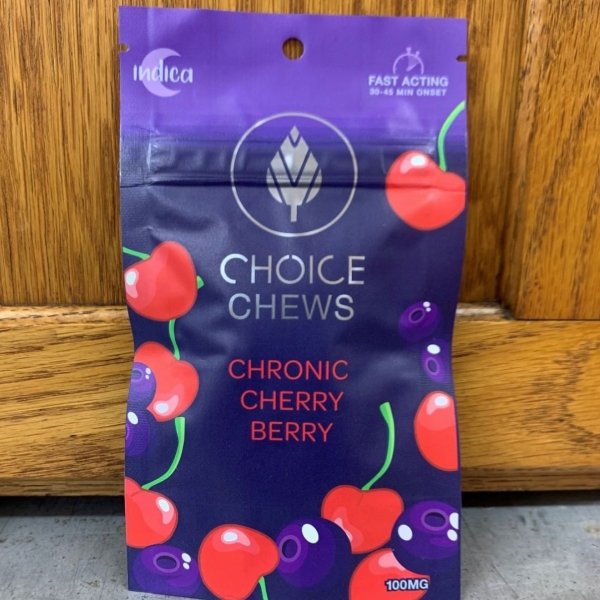 Choice Labs Chronic Berry Cherry INDICA Chews