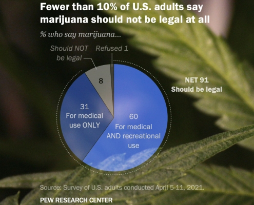 Pew Survey on Marijuana Legalization