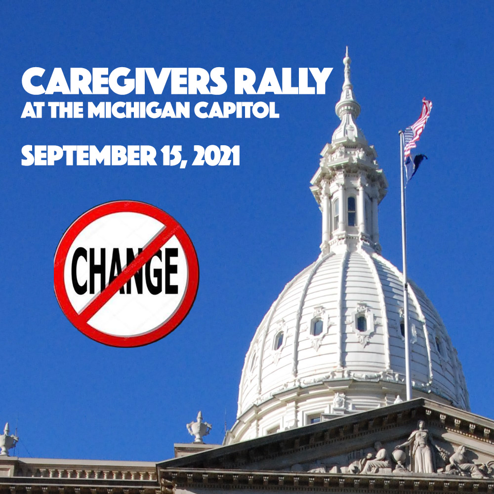 Michigan Caregivers Rally at the Capitol September 15