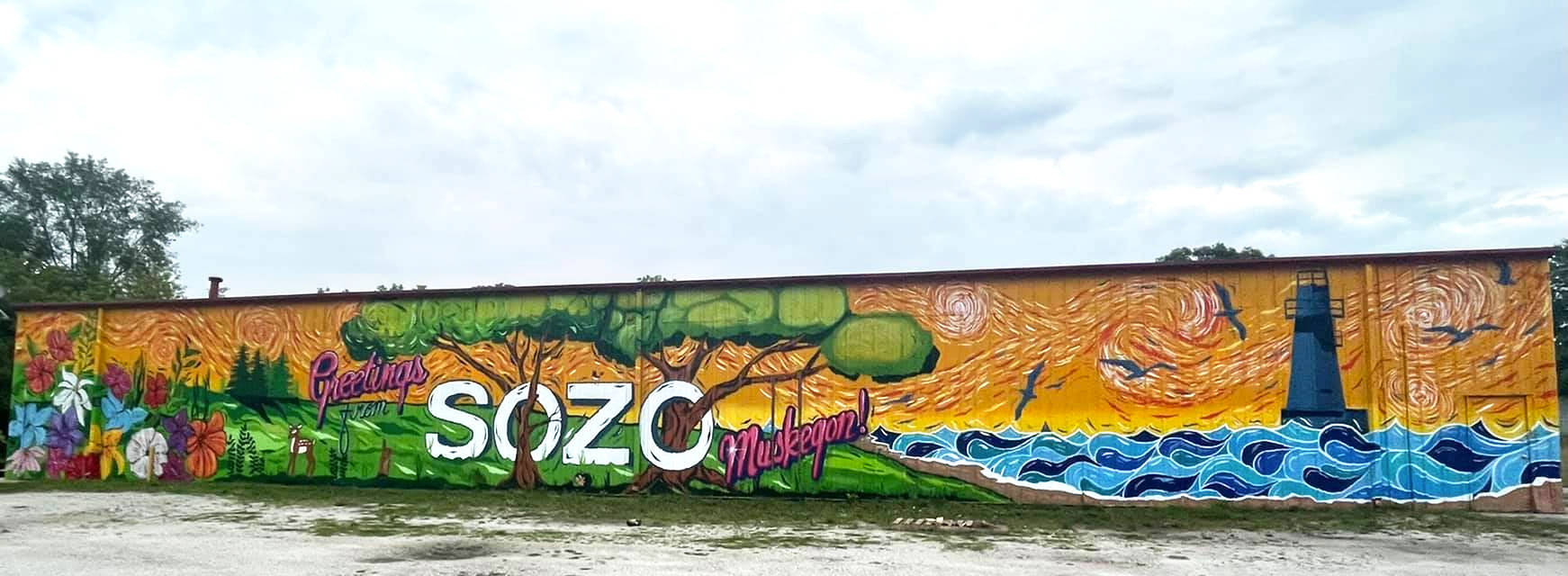 Sozo Cannabis Mural by Muskegon City Government