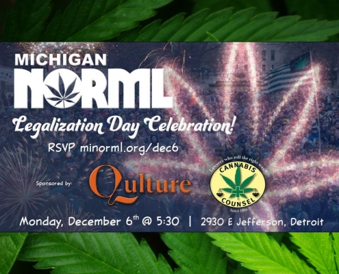 Michigan NORML Legalization Day Celebration