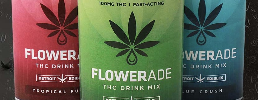 Detroit Edibles FlowerAde Drink Mix