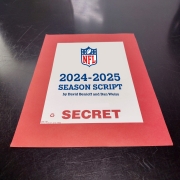 NFL 2024-2025 Official Season Script