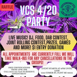 Vehicle City Social 420 Party in Flint